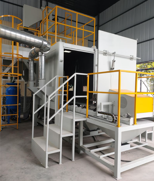 三亚全自动喷砂机 实现无人化高效生产